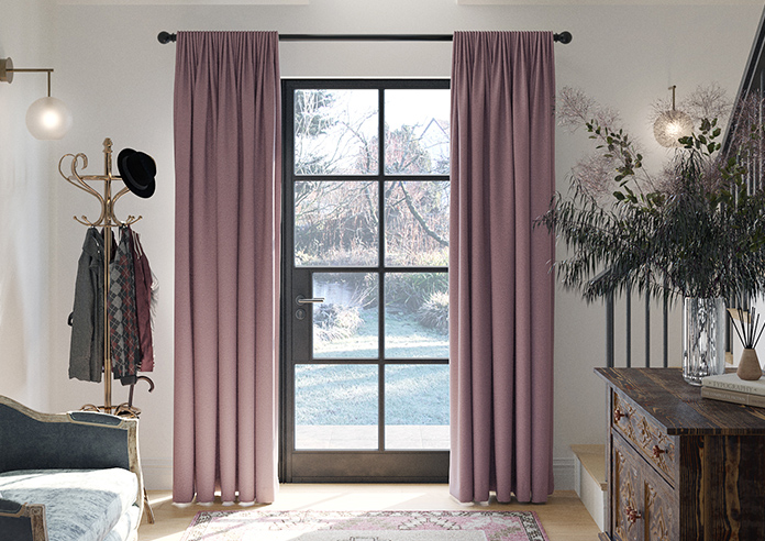 Stamford, Plum - Made to Measure Curtains - Image 3